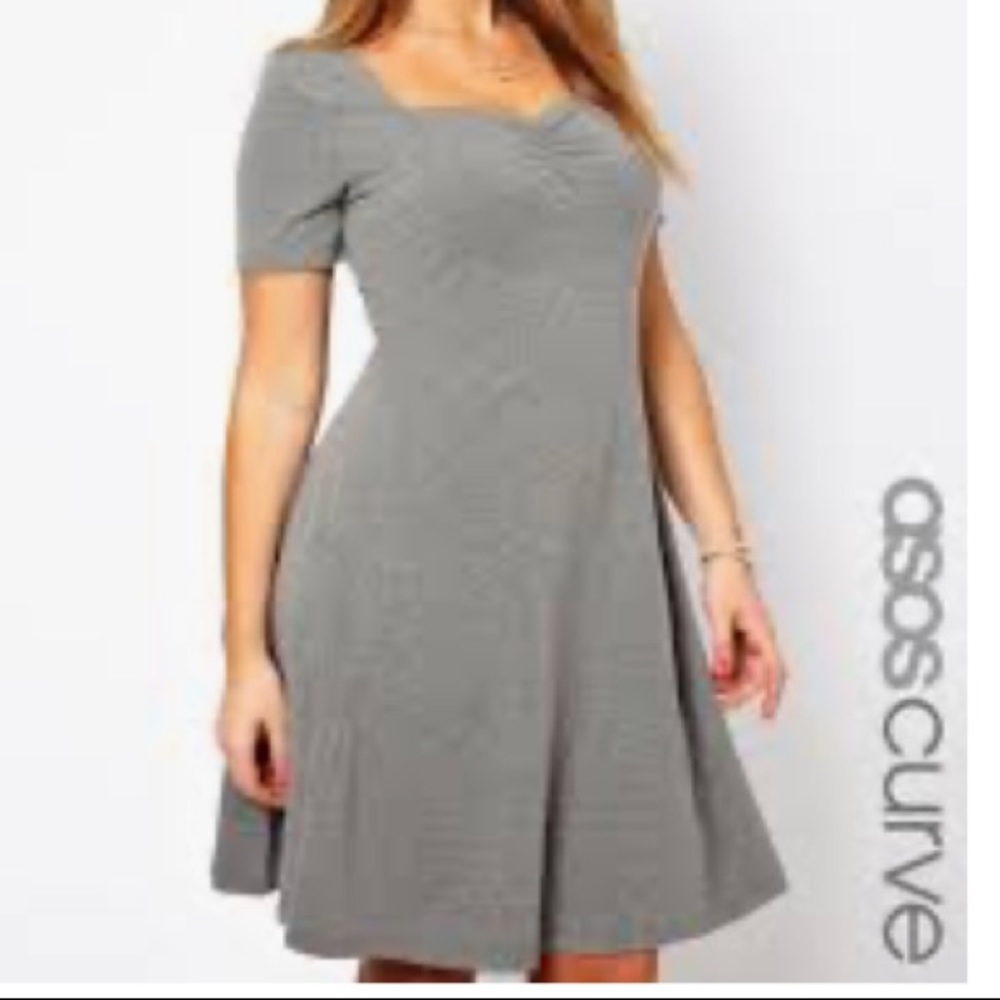 ASOS Curve gray dress size 20 women